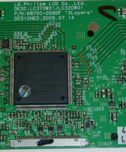 T-CON Board LG / Philips 	LC370WX1/LC320W01	6870C-0060F	32PFL7332/10	LCD	6B504K	L801A1             PositionNummer:T32/T31-949