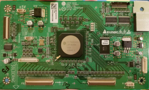T-CON Board	LG	42V8&X3	6870QCH0C6C	LGEPDP 060106	LCD	WL42064A034594	6871QCH077C PositionNummer: T32-974