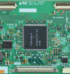 T-CON Board Toshiba	TCON 102-F	KF0473.1A-1LF	0646-B2	LED		19-100019     PositionNummer:T36-972