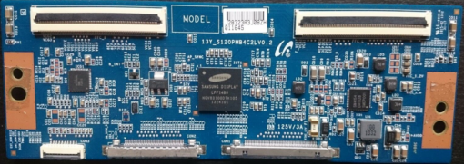 T-CON Board Toshiba	13Y-S120PMB4C2LV0.2	40L5333D	LE40D3281B	LED	U27540D3I090T012557	J28323A3J08ZH011645
