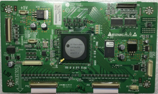 T-CON Board	LG	6871QCH077B	42V8&X3 CTRL	6870QCH0C6B	PLASMA	KP42062A017840	LG PDP 051228 / 42PC1DA  PositionNummer:T32-910