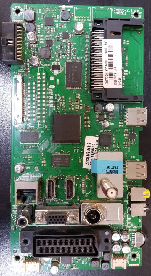 Mainboard	Panasonic 	17MB95-2.2	13082013	10088928 	2313404294819	10087790231340381600	27094819DIJ            PositionNummer:KT35-039