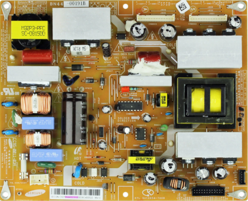 Netzteil 	 Samsung	BN44-00191B	PSFL201502B /  KTL SU10054-7008	LN32A300J1D	LCD	CN07BN4400191BSE38C350100	LN32A330J1N                    PositionNummer:N34-T069