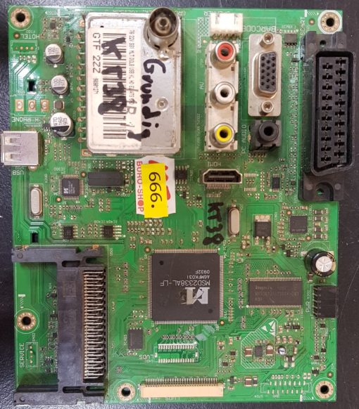 Mainboard	 Grundig 	YVL190R-3 V-0	90901271	222-2930T		T622VSS1MLTDOLDUSBKLHDEVATSGRD	GTF2ZZ           PositionNummer:KT38-666