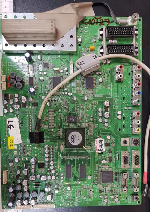 Mainboard	LG 	PP62A/LP62A	68709M9004D	J.S.P.K.M.H.		652123200509	37LC2R            PositionNummer:KT39-673