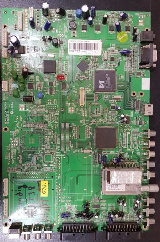 Mainboard	Grundig 	Z1J190R-6	C3G TZZ	60913863	32WLA520HD 	LM32QD2MLTNCTX2SKLSVPCVGAHDGRD	ENV57K23G3F            PositionNummer:KT38-676