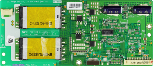 Inverter 	 LG / Philips	6632L-0470A / 6632l-0471A	PNEL-T707A	LC420WU5	REV 1.2	7YTZP77A10733	E7473994V0                PositionNummer:I32/31-789