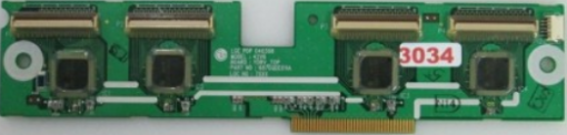 Buffer Board	LG	LGE PDP 040308	42V6 YDRV-TOP	6870QDE011A	7XXX	WL420781020452	6871QDH066B               PositionNummer:B32-817