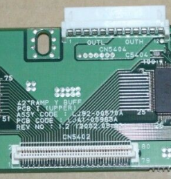 Buffer Board	Samsung	LJ41-00983A	LJ92-00570A	PS-42P2SB LCD TV	REV1.2	JCD732001377	42"RAMPYBUFFPCBI(UPPER)         PositionNummer:B34-027