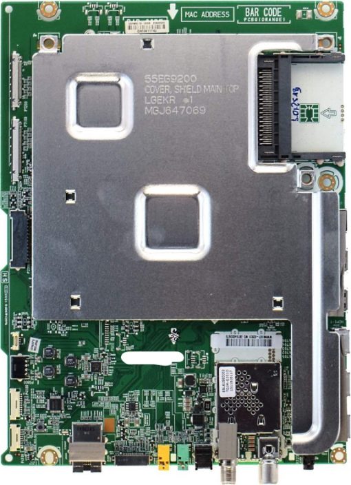 Mainboard	LG 	EAX66464403	EBT64032670 	EBL61560002	MGJ647069 / GN58T117B1	WWM5D03-00684WDEBT64032670	55EG9200 / 55EG920V (LCD)           PositionNummer:KT32-954