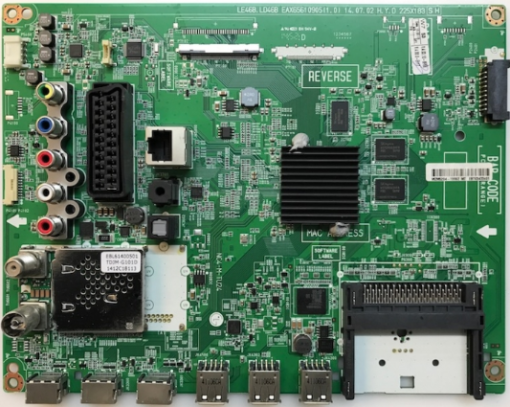 Mainboard	LG 	EAX65610905(1.0) / EAX65610904(1.0)	EBT62987241 	EBT62985304 	EBR78506701 	WDM4D02-00357DY	50LB580V / 50LB570V / 50LB590           PositionNummer:KT32-897