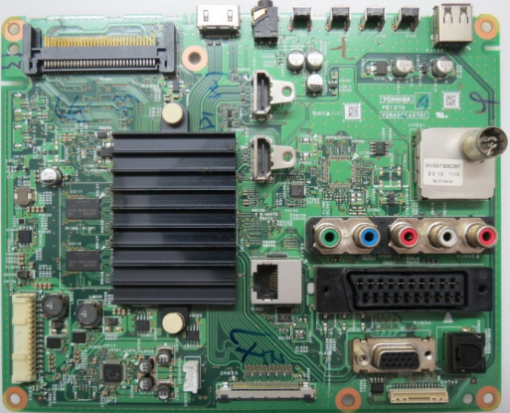 Mainboard	 Toshiba	PE1070 A	V28A00140701	ENGS7305D5F	40RL953 	DTVDTPE1070A9	40RL933 / 40SL970            PositionNummer:KT36-928