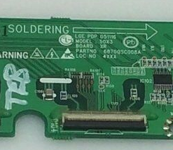 Buffer Board	LG	LGE PDP 060509	50X3 XR	6870QSC008A	XRRBT	KS5006AF007064	6871QRH080A          PositionNummer:B32-042