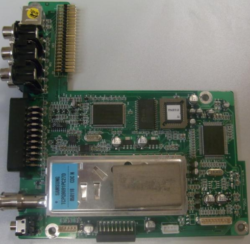 Mainboard	Samsung	TCPQ9091PC27D	SDA5550M	BS62LV2006SC-70	LCD 	TU7PA2F-14-050301499	MSP3410G B8 V3 / TDA8944J      PositionNummer:KT30-001