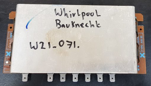 Waschmaschine Elektronik 	Whirlpool / Bauknecht	481921478177	A1D10 	T50	220/240 	311920333387	AN946 / 311920334141 (Gbr)          PositionNummer:W21-071