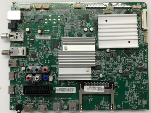 Mainboard	Philips 	715G7772-M0A-B02-005K	703TQGPL403 / 703TQGPL400	F0A02B76T / 3714731M2132	A371470100659	XGCB02B00203SX/G8BBXHCT1719	49PUS6551/12 - 49PUS6581 - 55PUS6561 (Gbr)           PositionNummer:KT29-125
