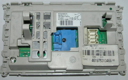 Waschmaschine Elektronik 	Whirlpool / Bauknecht	W10416041/A	WAVE-T K1 -/- GRN	L2148-05-00 / L1799-SR-04-01	BITRON 12493 / 068760	400010499747001	WAT PLUS 622 DI (Gbr)          PositionNummer:W22-084