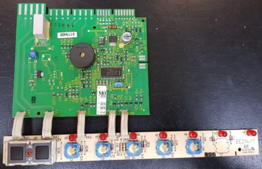 Geschirrspülmaschine Steuer-Module/ Bedienteil 	AEG (Juno)	RAFI 5.40 552.602-005	KL 006 / 540 552.491-006 / KL 007	EE 214/3	617/9400	E113405	EE214/1 (Gbr)          PositionNummer:WG04-062