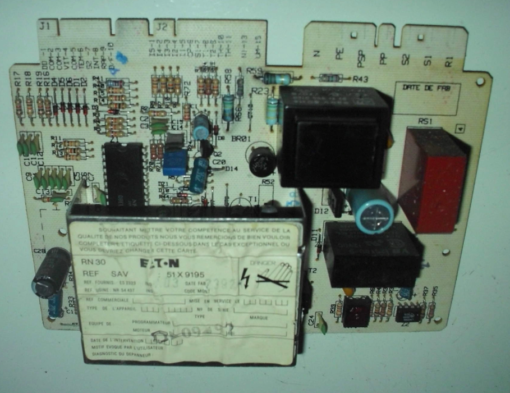 Waschmaschine Elektronik Thomson	51X9195 	MATURA 1045	RN 30	REF:SAV	 0493CC	IND: A03 / CI N 168050 (Gbr)       PositionNummer:W28-150