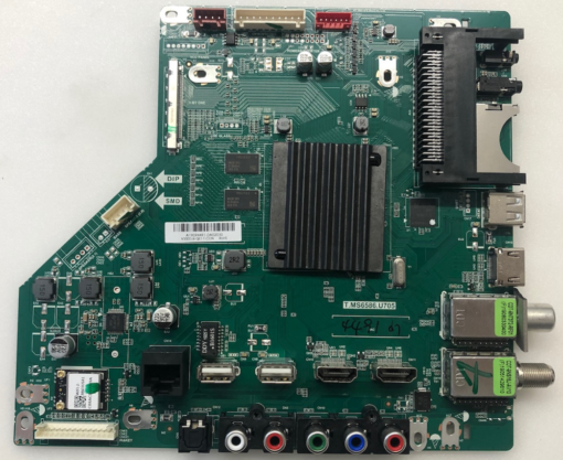 Mainboard	Sharp	T.MS6586.U705	V500DJ6-QE1	Bla-50/405V-GB-11B4	CC495PU1L	A19126659-0A00070	LC-50UK7252E / 20190828 / 110239 / 50BJ4K / 55BJ3E (Gbr)          PositionNummer:KT40-151