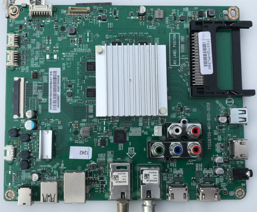 Mainboard	Philips 	715G8709-M01-B00-005K	703TQHPL403	XHCB02B00603SX	G8WBACCT1820	H0A02B98T	4070426M3174 - 55PUS6262/12 - FZ5A1823016285 (Gbr)          PositionNummer:KT29-155