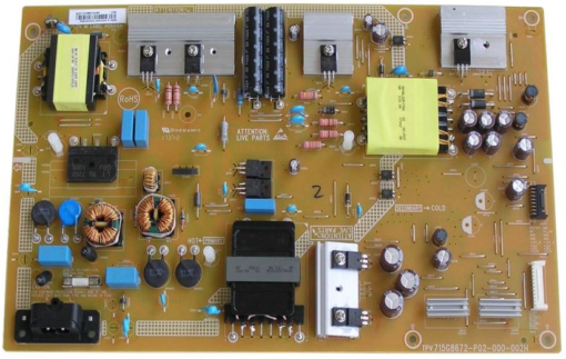 Netzteil 	 Philips	715G8672-P02-000-002H	PLTVGW351XAW7	P55044000	LED	3958967P0407	55PUS6262/12  (Gbr)          PositionNummer:N29-T116