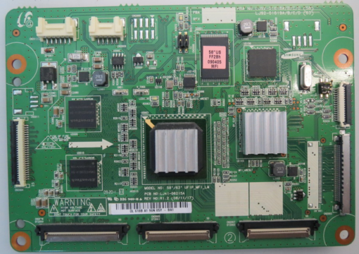 T-CON Board	Samsung	LJ92-01618A/B/C/D (58)	LJ92-01619A/B/C/D (63)	LJ41-06215A	PLASMA	OL618BA196902V-BA1	UF1P-MFI-LM / PS58B850Y1 (Gbr)    PositionNummer:T34-121
