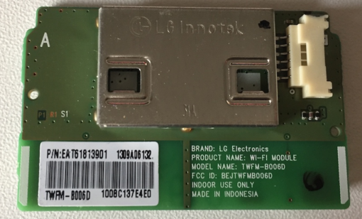 Fernseher Bedienteil	LG	UF69 WIFI	MAZ645709 	LGEKR	TWFM-B006D	C4366CE326D9	BEJTWFMB006D / 1511A021612 / EAT61813901  (Gbr)    PositionNummer:SB32-028