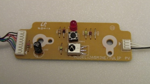 Fernseher Bedienteil	Samsung	BN41-00850A	JASMINE/TULIP PV	LE37A33 	REV:V0.8		CT071026  (Gbr)    PositionNummer:SB34-029