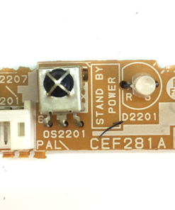 Fernseher Bedienteil	Sharp	LC-20V1RU-BK	LC-20S5E-WH	CEF281A	CEF281A 3		ETL-XPC-204T  (Gbr)    PositionNummer:SB40-033