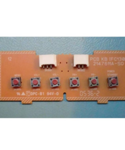 Fernseher Bedienteil	Thomson 	KB IFC130E	2147611A-SO	DPC-B1	94V-0		0536-1  (Gbr)    PositionNummer:SB37-044