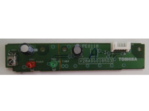 Fernseher Bedienteil	Toshiba	V28A00016503 	PE0118	A-3	V28A00021200		DS-1107  (Gbr)    PositionNummer:SB36-053