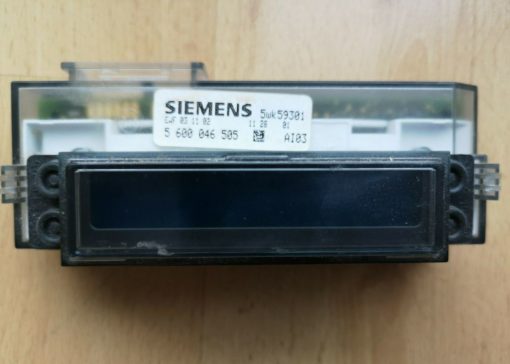 Geschirrspülmaschine Steuer-Module/ Bedienteil Bosch / Siemens / Hisense	5WK59301	5 600 046 505	290602	 061001		AI03 (Gbr)          PositionNummer:WG34-117