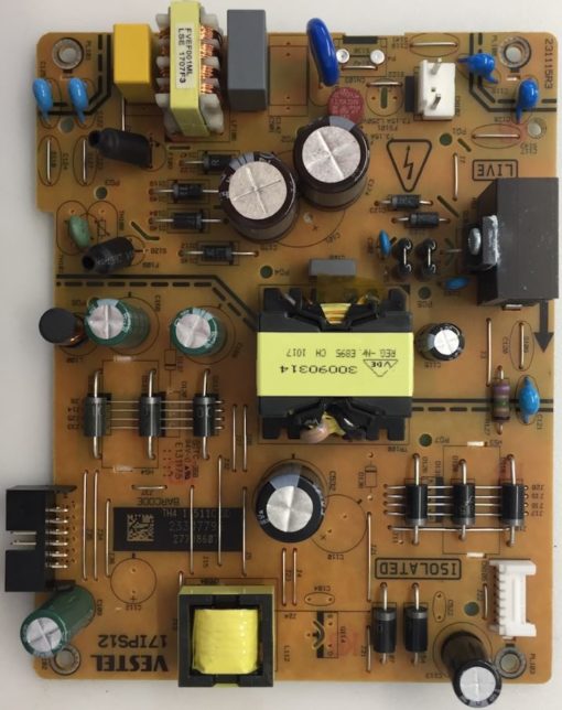 Netzteil 	 Telefunken	23321125	17IPS12	231115R3	LCD	2325449	D40F502N4CW (Gbr)          PositionNummer:N37-T849