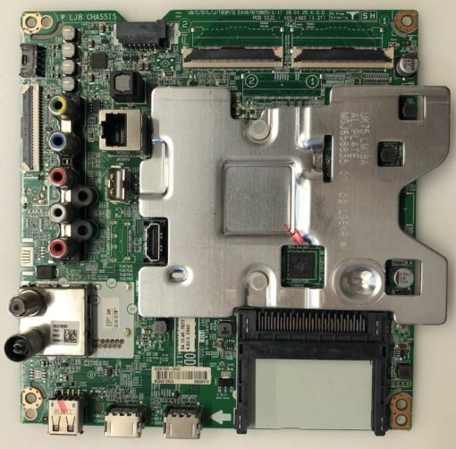Mainboard	LG 	EBU64724012	EAX67872805 (1.1)	9AEBT000-0121	MZ919106AD	65120403	43UK6300LLB  (Gbr)          PositionNummer:KT44-852