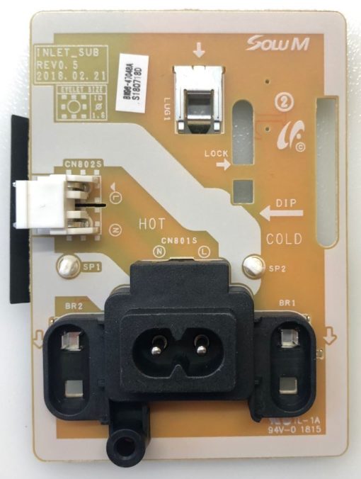 Netzteil       Samsung	BN96-47048A	INLET-SUB	REV0.5	LCD	S181122D	UE43NU7199U (Gbr)          PositionNummer:N43-T865