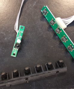 Fernseher Bedienteil Sharp	KEY-E2-7	IR-E2-17-C	V1.4	YXE		LC-40UG7252K / LC-49CUG8362KS         (Gbr)    PositionNummer:SB40-922