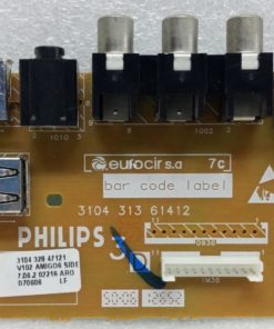 Mainboard	Philips 	3104 313 61412	PHILIPS 3D	44121	719.5 ZM.A / A720WD		SSB42FHPBJD / MON 0636A / 3104 301 2528.1   (Gbr)          PositionNummer:KT29-927