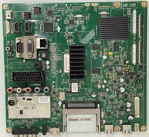 Mainboard	LG 	EBT60927323 	EBU62583701	EBU60927994WR	LD650/750 / EAX61531909(2)	WJM0A13CK01062504348018	42LD750 / 42LD750-ZA / 42LD750-ZA.B EUWLJG / 005WRBM3X405	   (Neu)          PositionNummer:KT44-992