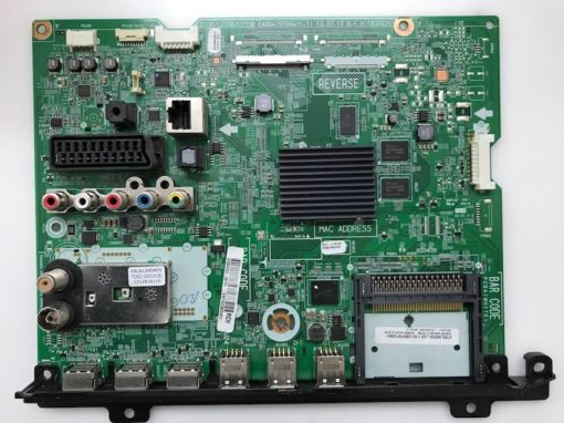 Mainboard	LG 	EBR76822401 / EBU62110801 / CRB34103101 / EBU62146606	EAX64797004 (1.1)	LD33B / LC33B / LE33B	EBT62345981 / SAA36403548	WCM3N26-13755	55LN5758 / 55LN575S / 55LN5758-ZE / 3D1D02HD-00708A04 / 312WRNA0U639 	   (Gbr)          PositionNummer:KT44-073