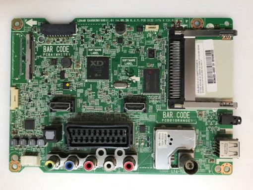 Mainboard	LG 	CRB35011701	EBU62443109	EBU62810315 / EBU62810321	EAX65361505 (1.0) / EBT62973076	MZM5220-19748MT	32LB5610 / 32LB5610-ZC / 502MAEGD0212 / 32LB5610-ZC.BEUHLJP   	   (Gbr)          PositionNummer:KT44-094