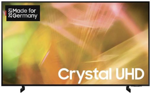Fernseher Samsung Crystal UHD 4K TV 43 Zoll GU43AU8079UXZG, HDR, AirSlim, Dynamic Crystal Color    (Gbr) 1 Jahr Garantie          PositionNummer:165