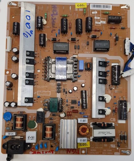 Netzteil	Samsung 	UN50F6100AFXZA, UN50F6400AFXZA, UN50F6800AFXZA  	BN44-00624A	L50X1Q_DDY		CN07BN4400624A DC07D4Q100  (Gbr)          PositionNummer:N54-646
