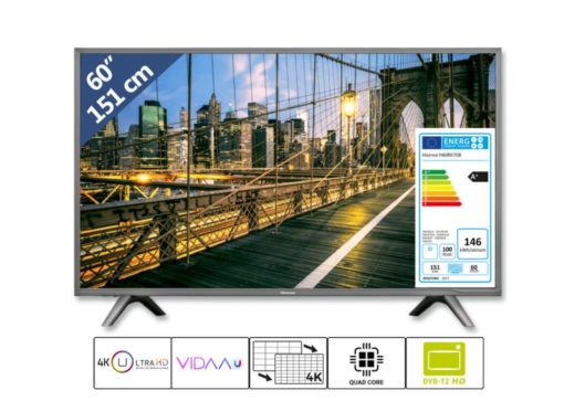 Fernseher Smart Hisense H60N5708 60 Zoll - 151 cm Ultra HD 4K       (Gbr) 1 Jahr Garantie          PositionNummer:171