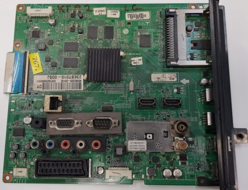 Mainboard	LG	EBT62099201 	EAX64349207 	211MAKRCY277 60PM670S-ZA 		MDM2320-03132 EBT62099201 23EBT010-009J   (Gbr)          PositionNummer:KT02-767