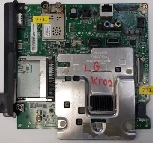 Mainboard	LG	EBT64272509 	EAX66943504	49UH610V ZA EBR82405801 610MARZ4U590	EBL61741501 TDJN-G301D1608A0612	60EBT000-01ZX MC606100XN 64272509  (Gbr)          PositionNummer:KT02-771