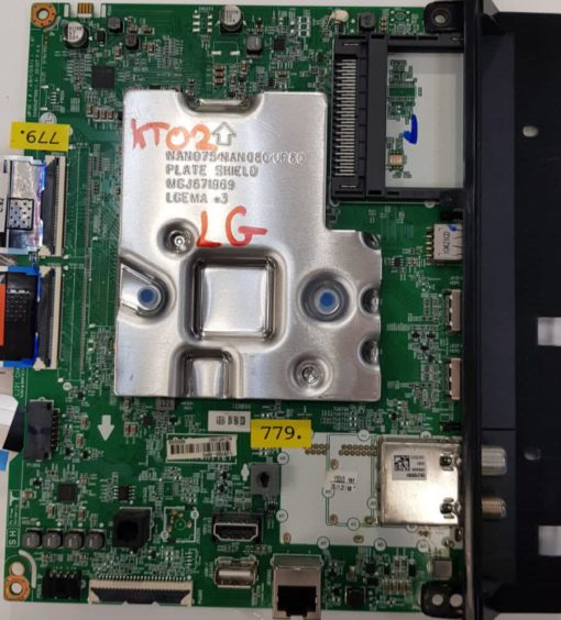 Mainboard	LG	EBT66791702	EAX69487906(1.0)	65UP81009LR 112MACEBHD19		1LEBT000-05PD MZ1NR109Q1 (Gbr)          PositionNummer:KT02-779