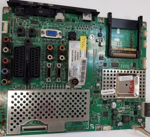 MAINBOARD 	SAMSUNG 	LE32A456C2D	BN40-00120A BN94-01672C BN41-00981A	LE37A457C1DXXC		F100(P10)20080312 HU10 BN94-01672CF100002811640117 (Gbr)          PositionNummer:KT54-797