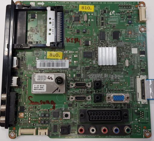 MAINBOARD 	SAMSUNG 	BN41-01536B	BN40-00197A BN9404175M 	LE40C530F1WXZG	DT0S40FVL082A	SK10BN9404175MD2U4ZCG0207 (Gbr)          PositionNummer:KT54-810
