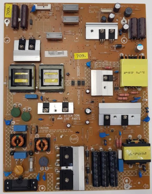 Netzteil	Philips	43PUS6401/12	TPV 715G7312-P01-000-0025			P55060200 3736903 P 1731  (Gbr ) PositionNummer:N19-709
